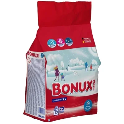 Bonux Auto Polar Ice Fresh 72 Capsules 4.68kg
