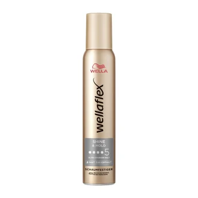 Wellaflex Mousse Shine & Hold Ultra Strong 200ml