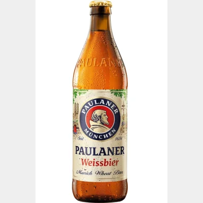 Paulaner Weissbier 'Glass' 0.5l
