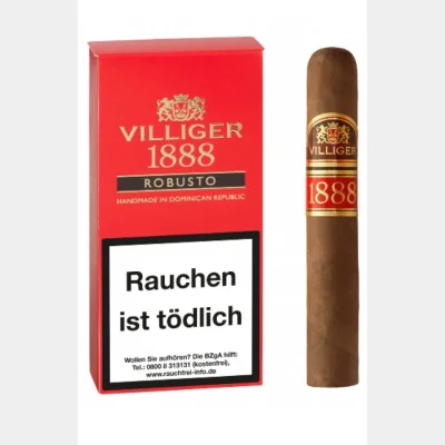 Villiger 1888 Robusto Red x 3 pack