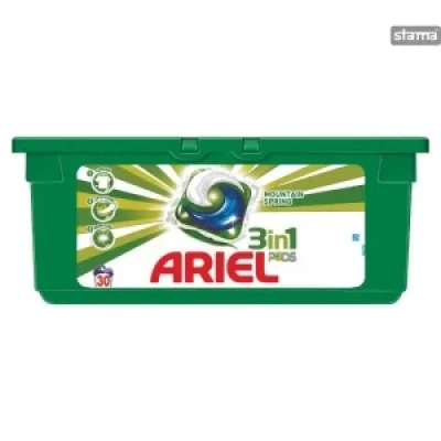 Ariel 3in1 Capsules Mountain Spring 28ml