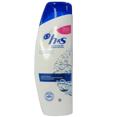 H&S shampoo 270 ml. Anti-dandruff classic clean.