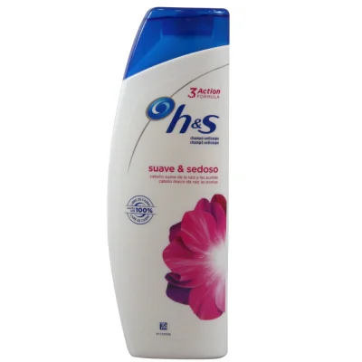 H&S shampoo 270 ml. Anti-dandruff silky smooth.