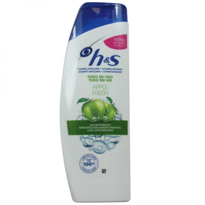 H&S shampoo 360 ml. Anti-dandruff apple fresh 2 in 1.