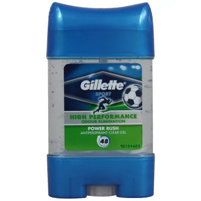 Gillette stick gel deodorant 70 ml. Power rush.