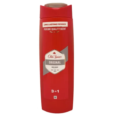Old Spice shower gel + shampoo 400 ml. Original 3 in 1.