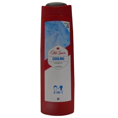 Old Spice shower gel + shampoo 400 ml. 2 in 1 Cooling.