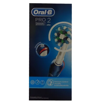 Oral B electric toothbrush 1 u. Pro 2000.