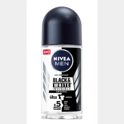 Nivea Men Deodorant B&W Original Roll On   50 ml