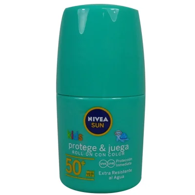 Nivea Sun roll-on 50 ml. Protection 50 children green.