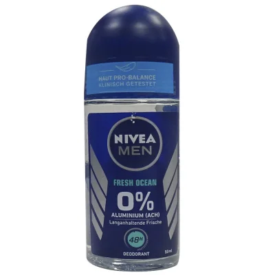 Nivea deodorant roll-on 50 ml. Men fresh ocean.