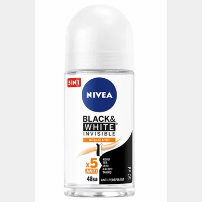 Nivea Black & White Invisible Strong Effect Women's Roll-On 50 ml