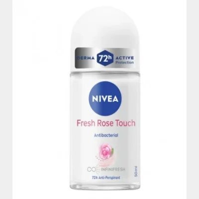 NIVEA DEO ROLL-ON WOMEN. FRESH ROSE TOUCH 72h 50ml
