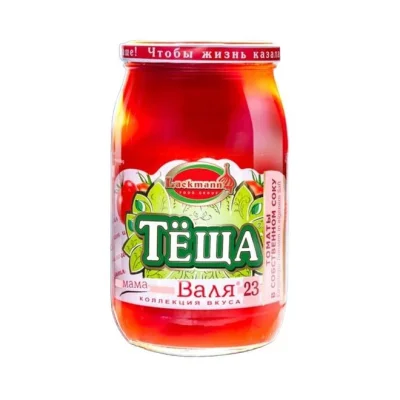 LACKMANN pickled tomatos with dill 880ml