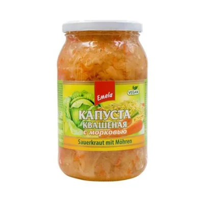 EMELYA sauerkraut with carrot 900g