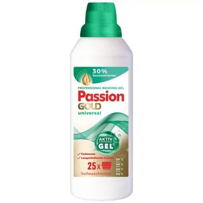 Passion Gold Washing Gel Universal 25 Washes 1l