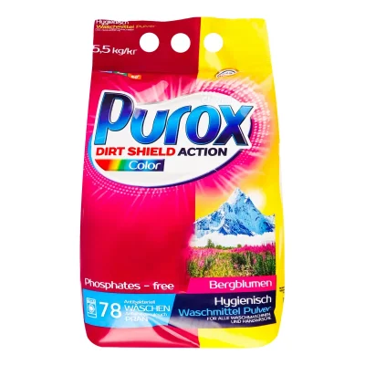Purox Washing Powder Colour 5.5kg 78 Washes
