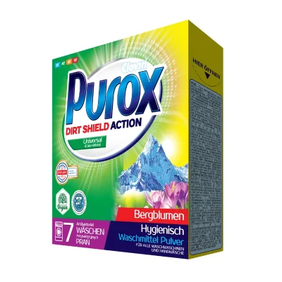 Purox Washing Powder Color & White 490g