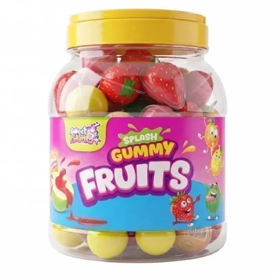 3D JUICY GUMMY FRUITS 60pcsx18gr.