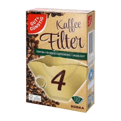 G&G 120PCS KAFFE PAPER FILTERS /18
