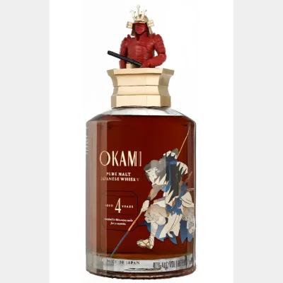Okami 4 Year Old Pure Malt 40% 70cl