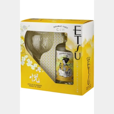 Etsu Double - Yuzu Gin 'Gift Pack' + Glass 70cl