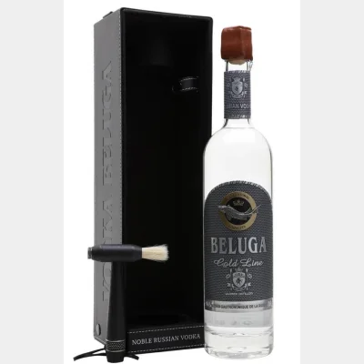 Beluga Gold Line + GB Leather Vodka 40% 70cl