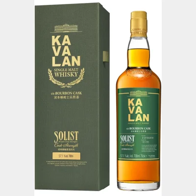 Kavalan Solist Ex Bourbon Oak + GB 57.1% 70cl