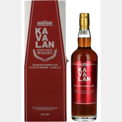 Kavalan Oloroso Sherry Oak + GB 46% 70cl