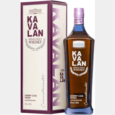 Kavalan Concertmaster Sherry Cask Finish + GB 40% 70cl
