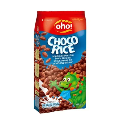 Kornfleks çokollatë ne forme orizi Oho 175gr