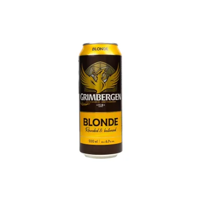 Grimbergen Beer 50cl Blonde Can