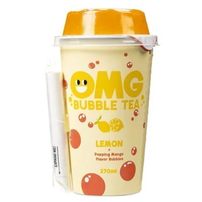 OMG BUBBLE TEA 270ml LEMON