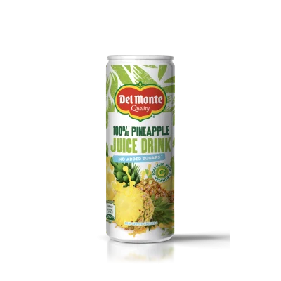 Del Monte Juice Can 240ml Pineapple Vitamin C