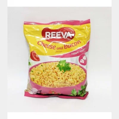 REEVA INSTANT NOODLES WITH CHEESE & BACON 60gr