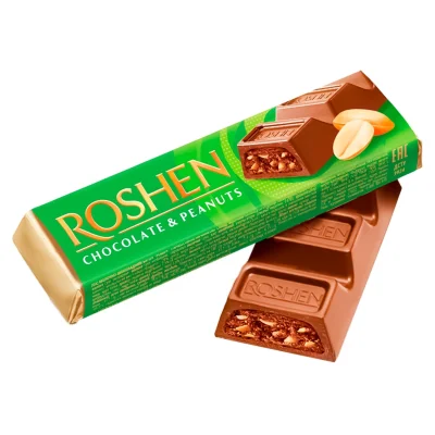 ROSHEN chocolate&peanuts 38g