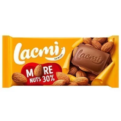 ROSHEN LACMI CHOCOLATE 90gr. WHOLE ALMONDS