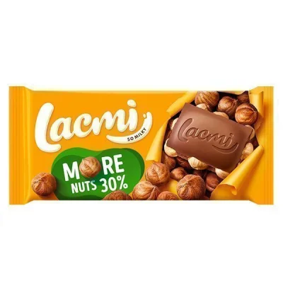 ROSHEN LACMI CHOCOLATE 90gr. WHOLE HAZELNUTS