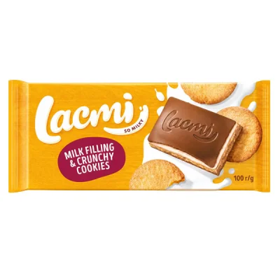 ROSHEN LACMI CHOCOLATE 100gr. CRUNCHY COOKIES