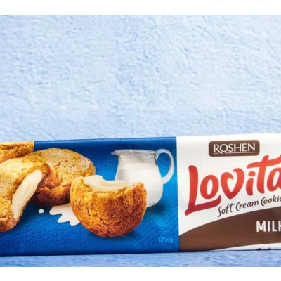 Lovita Biscuit Milk 127Gr