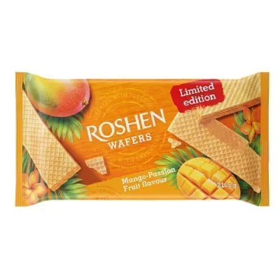 ROSHEN WAFFER 216gr MANGO & PASSION FRUIT