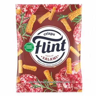 FLINT WHEAT EYE CRISPS 50gr. SALAMI
