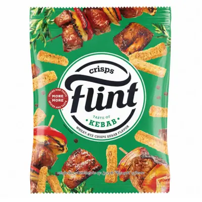 FLINT WHEAT EYE CRISPS 50gr. KEBAB