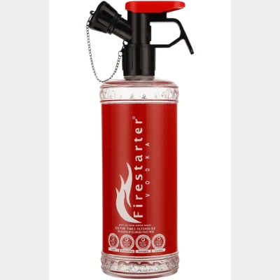 Firestarter Vodka Glass Bottle 40% 70cl