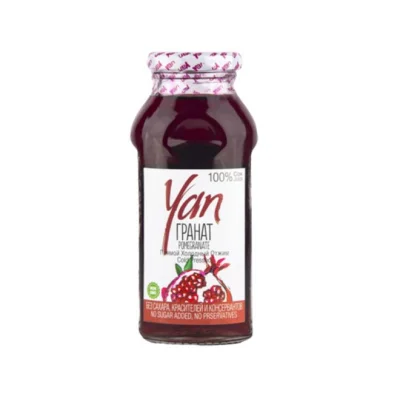YAN Pomegranate Fresh Squeezed Juice (COLD PRESSED) (free of sugar) 250ml