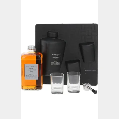 Nikka From The Barrel, Pourer + 2 Glasses Gift Pack 51,4% 50cl