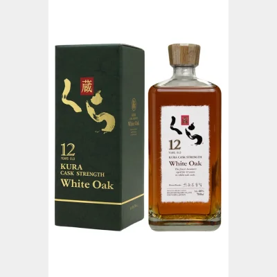 Kura 12 Year Old White Oak Japanese Whisky + GB 40% 70cl