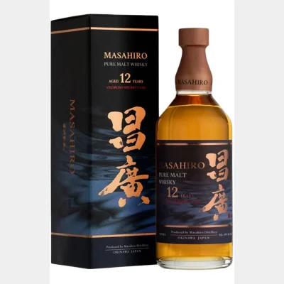 Masahiro 12 Years Pure Malt Oloroso Sherry Cask + GB 43% 70cl