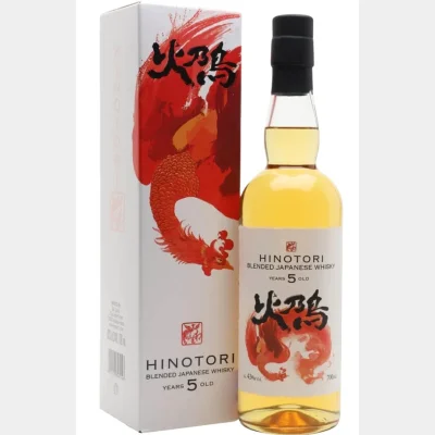 Hinotori 5 Year Old + GB 43% 70cl