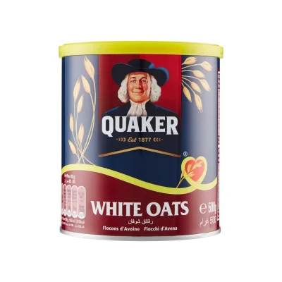 Quaker White Oats 500g